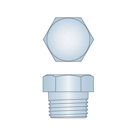 Heritage Industrial Fitting 1/8 NPT Plug CS ZC H12511